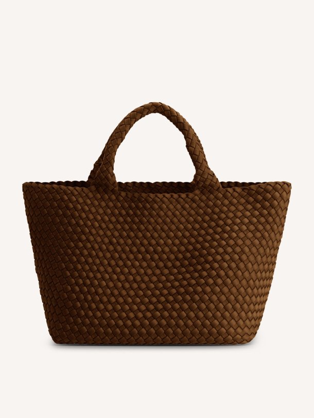 Ontdek de Gevlochten handtas medium van Marrea in de kleur Bruin bij Orangebag. Op werkdagen voor 21:45 besteld, morgen in huis.