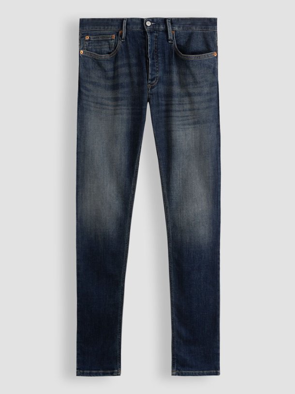 Ontdek de Razor regular waist slim fit jeans van Denham in de kleur donkerblauw bij Orangebag. Op werkdagen voor 21:45 besteld, morgen in huis.