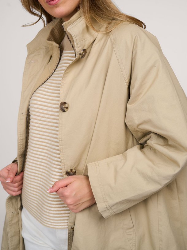 Ontdek de Katoenen mantel van Yaya in de kleur groen/bruin bij Orangebag. Op werkdagen voor 21:45 besteld, morgen in huis.