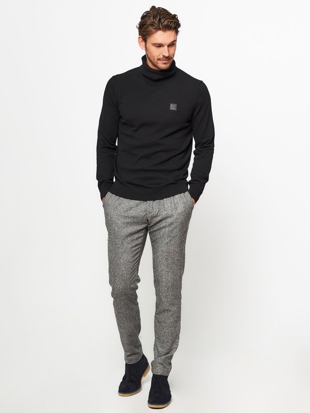 Ontdek de Hampton wolmix gemêleerde broek van Tommy Hilfiger in de kleur grijs bij Orangebag. Op werkdagen voor 21:45 besteld, morgen in huis.