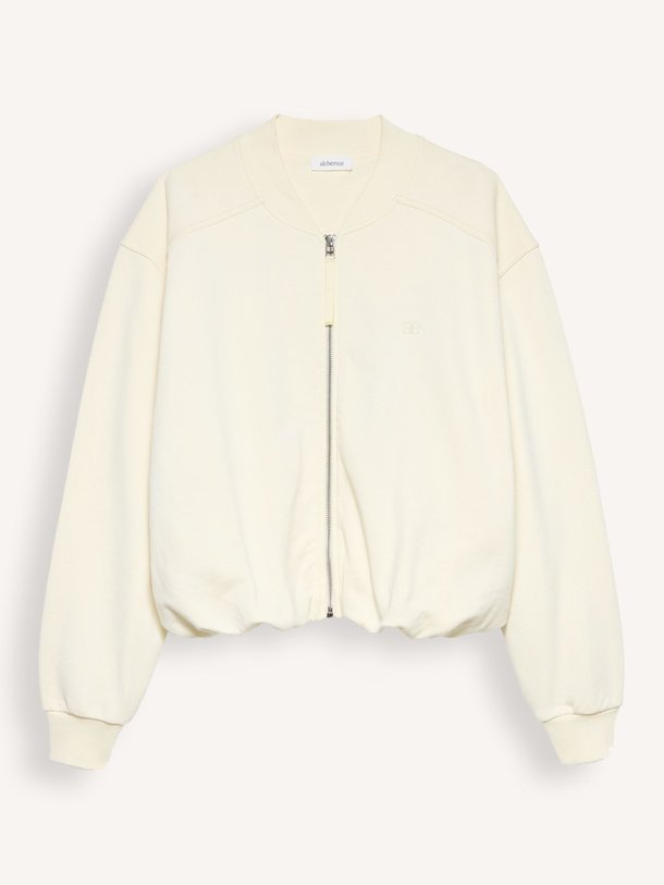 Ontdek de Daria organic cotton bomberjack van Alchemist in de kleur Crème bij Orangebag. Op werkdagen voor 21:45 besteld, morgen in huis.