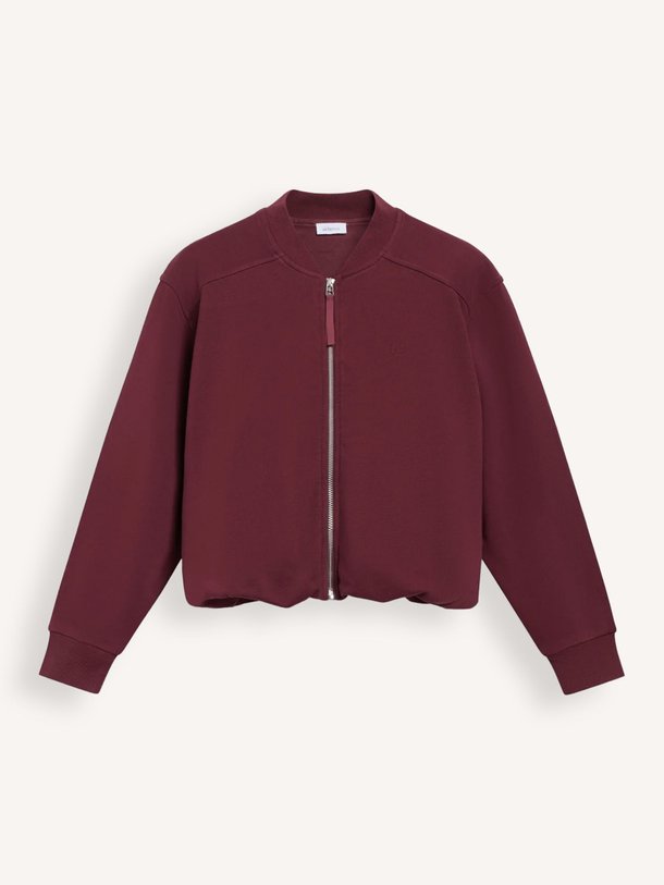 Ontdek de Daria organic cotton bomberjack van Alchemist in de kleur Bordeauxrood bij Orangebag. Op werkdagen voor 21:45 besteld, morgen in huis.