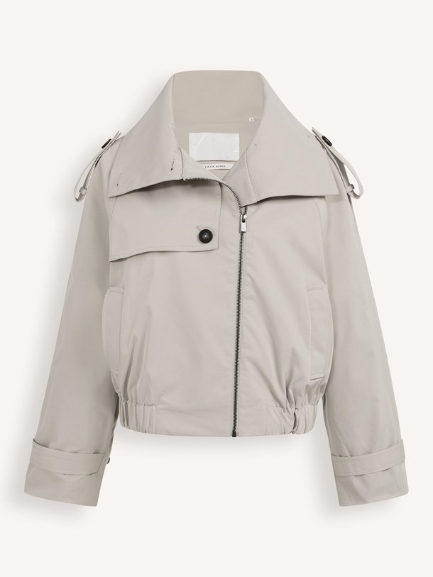 Ontdek de Geweven trenchcoat van Yaya in de kleur Grijs bij Orangebag. Op werkdagen voor 21:45 besteld, morgen in huis.
