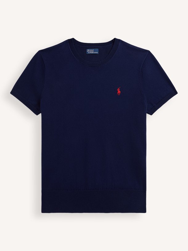 Ontdek de Katoenmix top van Ralph Lauren in de kleur Donkerblauw bij Orangebag. Op werkdagen voor 21:45 besteld, morgen in huis.