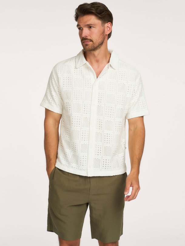 Ontdek de SIREN AJOUR KNITTED RESORT SHIRT van Law of the Sea bij Orangebag. Op werkdagen voor 21:45 besteld, morgen in huis.