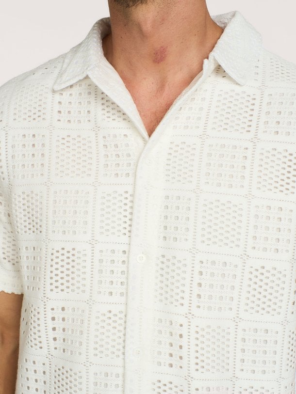 Ontdek de SIREN AJOUR KNITTED RESORT SHIRT van Law of the Sea bij Orangebag. Op werkdagen voor 21:45 besteld, morgen in huis.