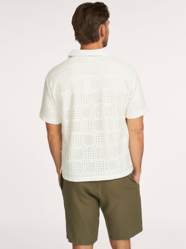 Ontdek de SIREN AJOUR KNITTED RESORT SHIRT van Law of the Sea bij Orangebag. Op werkdagen voor 21:45 besteld, morgen in huis.