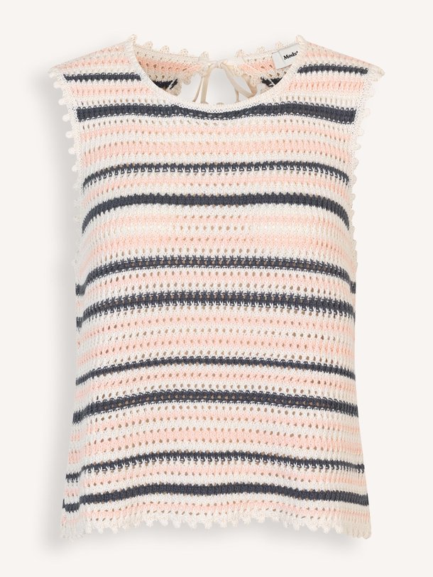 Ontdek de Mie organic cotton gehaakte top van Modstrom in de kleur off-white bij Orangebag. Op werkdagen voor 21:45 besteld, morgen in huis.