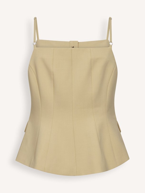 Ontdek de Nilan katoenmix top van Co'Couture in de kleur Geel bij Orangebag. Op werkdagen voor 21:45 besteld, morgen in huis.