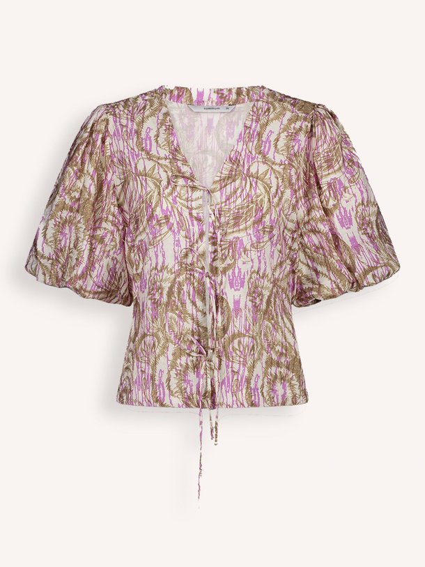 Ontdek de Viscosemix top met print van Summum in de kleur zand bij Orangebag. Op werkdagen voor 21:45 besteld, morgen in huis.