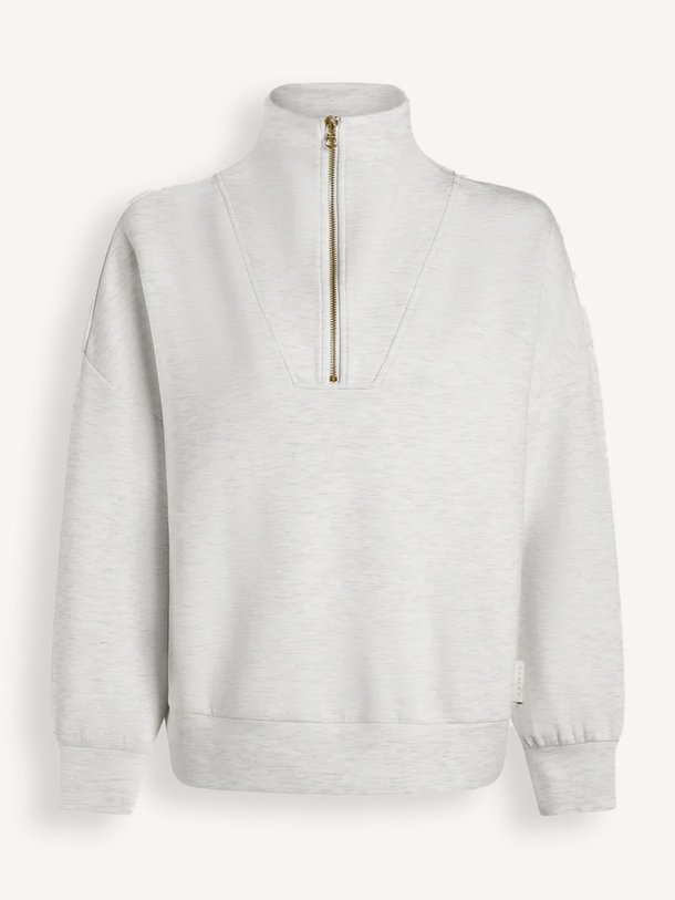 Ontdek de Hawley viscosemix gemêleerde sweater van Varley in de kleur lichtgrijs bij Orangebag. Op werkdagen voor 21:45 besteld, morgen in huis.
