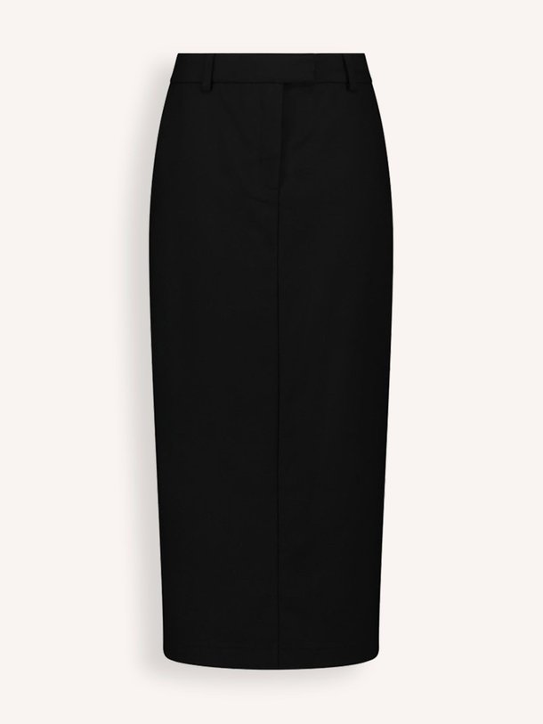 Ontdek de Noora viscosemix kokerrok van By-Bar in de kleur zwart bij Orangebag. Op werkdagen voor 21:45 besteld, morgen in huis.