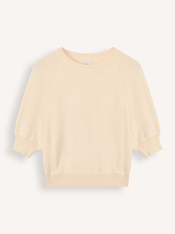 Ontdek de Anglet katoenen trui van Bellerose in de kleur zand bij Orangebag. Op werkdagen voor 21:45 besteld, morgen in huis.