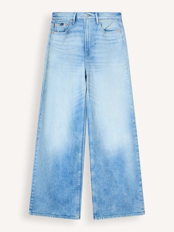 Ontdek de Miku high waist loose fit stretch jeans van Denham in de kleur Lichtblauw bij Orangebag. Op werkdagen voor 21:45 besteld, morgen in huis.