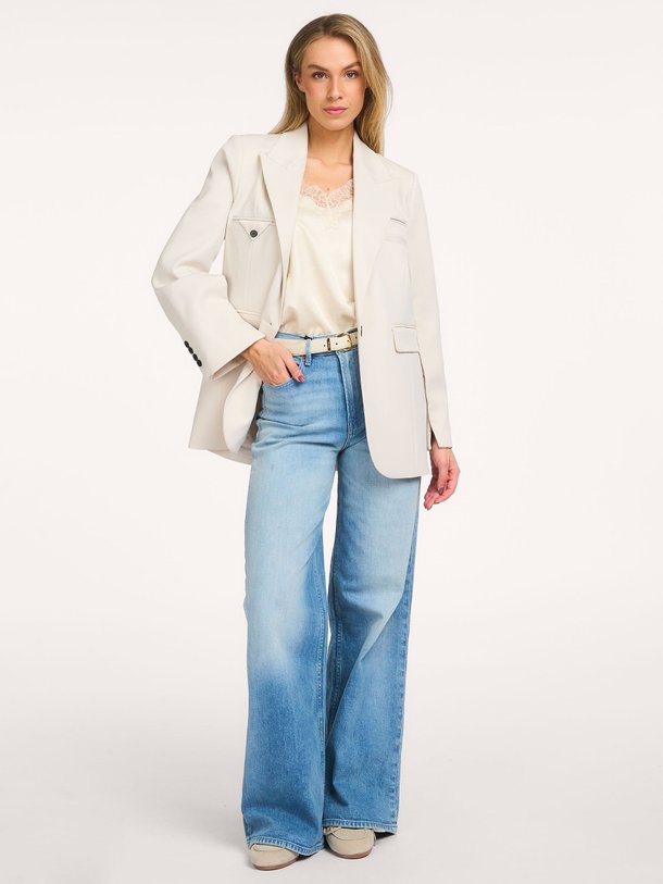 Ontdek de Miku high waist loose fit stretch jeans van Denham in de kleur Lichtblauw bij Orangebag. Op werkdagen voor 21:45 besteld, morgen in huis.