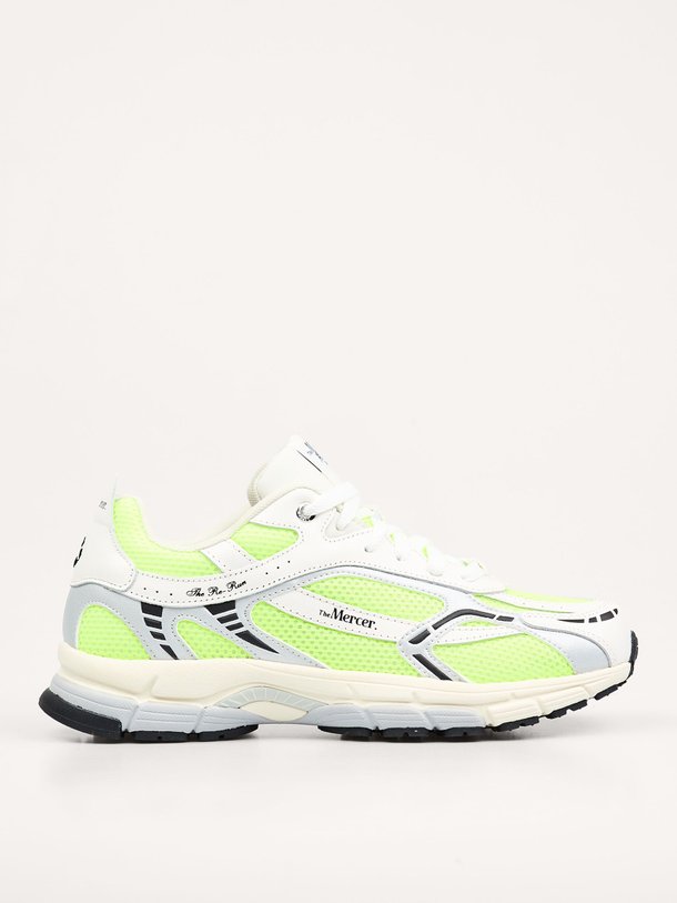 Ontdek de The Re-Run lederen sneakers met mesh van Mercer Amsterdam in de kleur Geel bij Orangebag. Op werkdagen voor 21:45 besteld, morgen in huis.