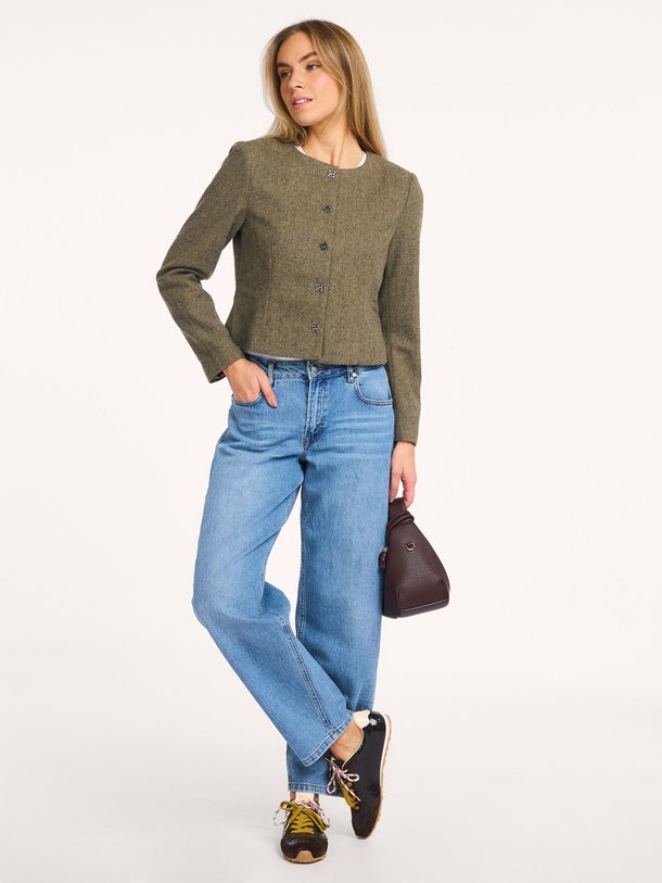 Ontdek de Baloo high waist barrel fit jeans van My Essential Wardrobe in de kleur blauw bij Orangebag. Op werkdagen voor 21:45 besteld, morgen in huis.