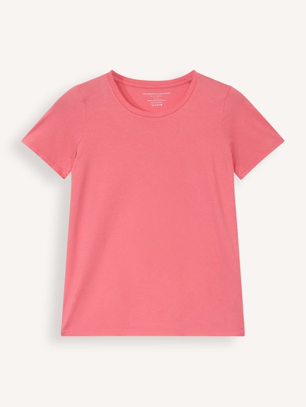 Majestic Filatures M537 Organic Cotton T-Shirt - Roze Ontdek de M537 Organic cotton T-shirt van Majestic Filatures in de kleur roze bij Orangebag. Op werkdagen voor 21:45 besteld, morgen in huis.