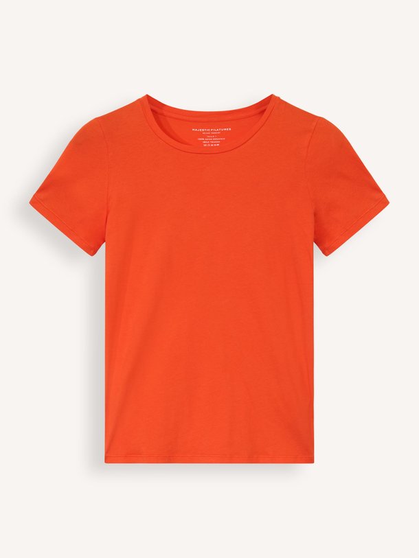 Majestic Filatures M537 Organic Cotton T-Shirt - Oranje Ontdek de M537 Organic cotton T-shirt van Majestic Filatures in de kleur oranje bij Orangebag. Op werkdagen voor 21:45 besteld, morgen in huis.