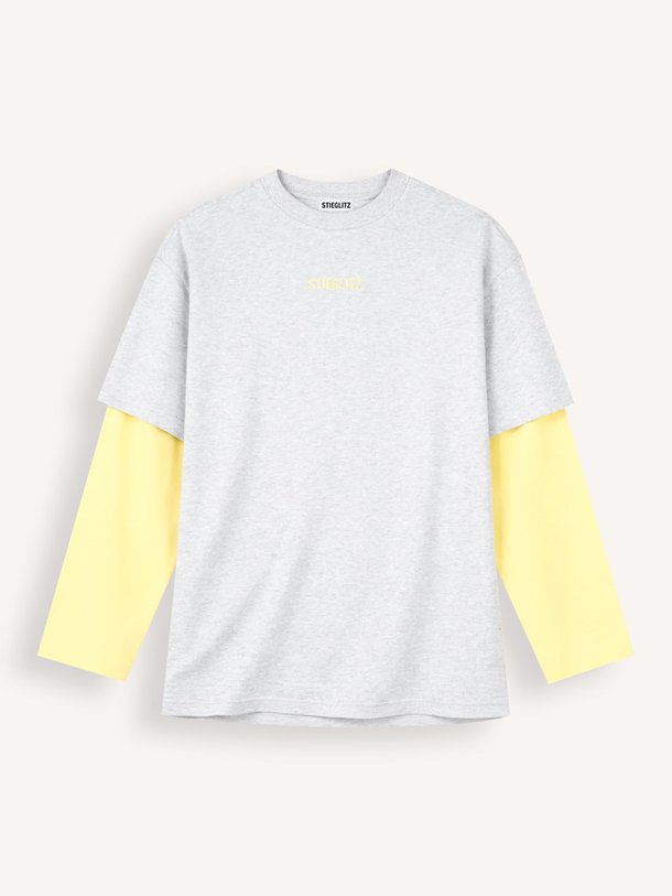 Ontdek de Stan katoenen oversized longsleeve van Stieglitz in de kleur Grijs bij Orangebag. Op werkdagen voor 21:45 besteld, morgen in huis.