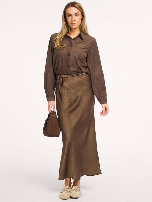 Ontdek de Beline geweven rok van Modstrom in de kleur Donkerbruin bij Orangebag. Op werkdagen voor 21:45 besteld, morgen in huis.