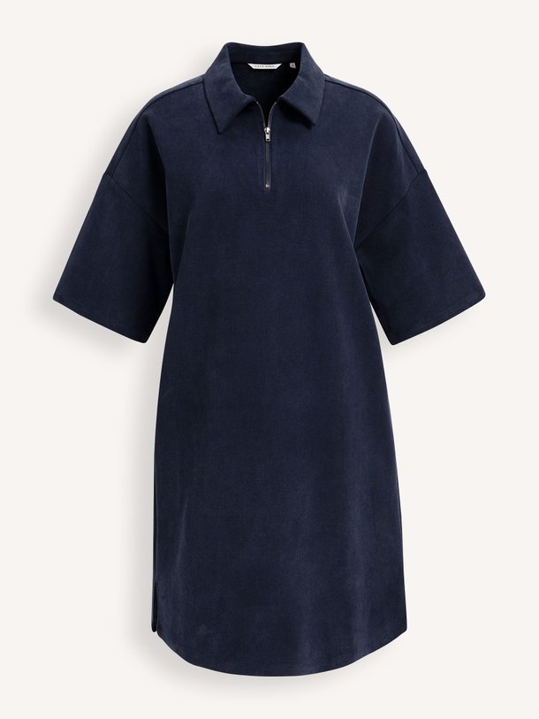 Ontdek de Lyocellmix polo jurk van Yaya in de kleur Donkerblauw bij Orangebag. Op werkdagen voor 21:45 besteld, morgen in huis.