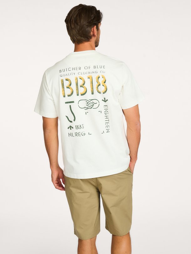 Ontdek de Army Elphin Loose Tee van Butcher of Blue bij Orangebag. Op werkdagen voor 21:45 besteld, morgen in huis.