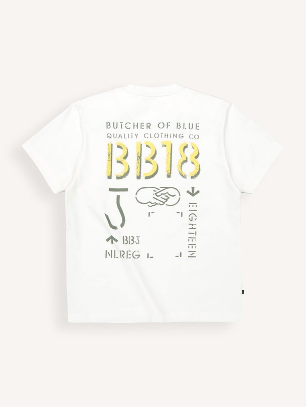 Ontdek de Army Elphin Loose Tee van Butcher of Blue bij Orangebag. Op werkdagen voor 21:45 besteld, morgen in huis.