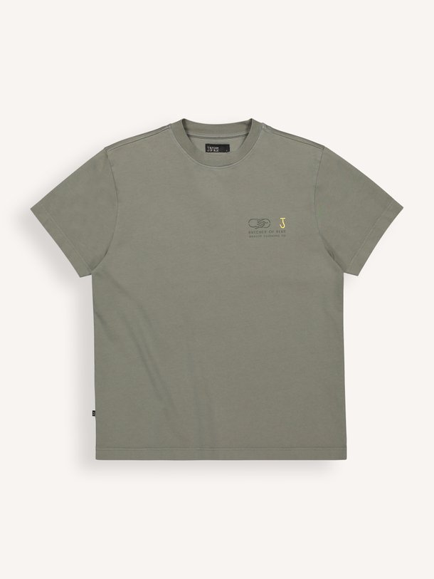 Ontdek de Army Elphin Loose Tee van Butcher of Blue bij Orangebag. Op werkdagen voor 21:45 besteld, morgen in huis.