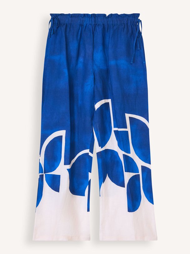 Ontdek de Sunray linnenmix broek met dessin van Seafolly in de kleur blauw bij Orangebag. Op werkdagen voor 21:45 besteld, morgen in huis.