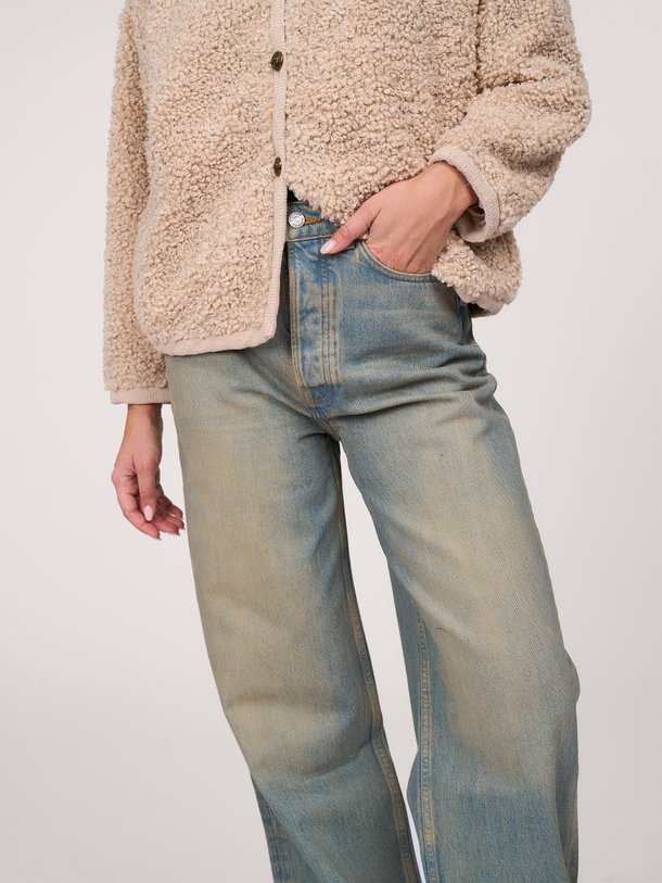 Ontdek de Sashelly high waist wide leg non-stretch jeans van Samsoe Samsoe in de kleur blauw bij Orangebag. Op werkdagen voor 21:45 besteld, morgen in huis.