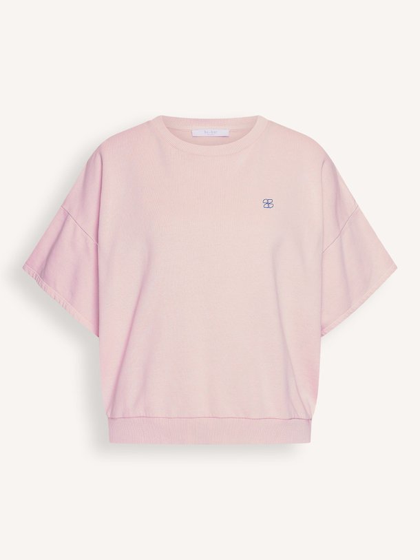 Ontdek de Bobbi organic cotton sweater met borduursel van By-Bar in de kleur Lichtroze bij Orangebag. Op werkdagen voor 21:45 besteld, morgen in huis.