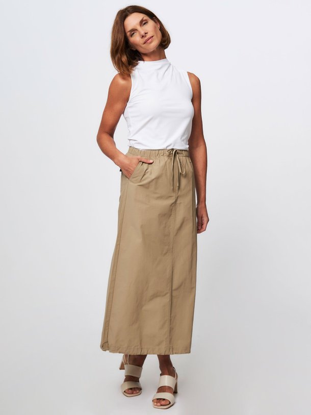 Ontdek de Cargo midirok van Yaya in de kleur kaki bij Orangebag. Op werkdagen voor 21:45 besteld, morgen in huis.