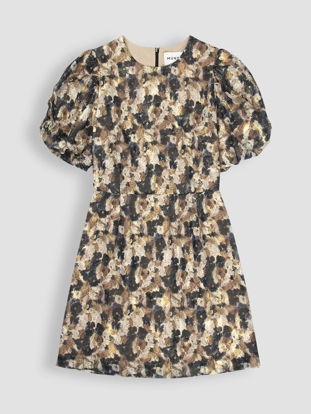 Ontdek de Elamia geweven jurk met print en lurex van Munthe in de kleur camel bij Orangebag. Op werkdagen voor 21:45 besteld, morgen in huis.