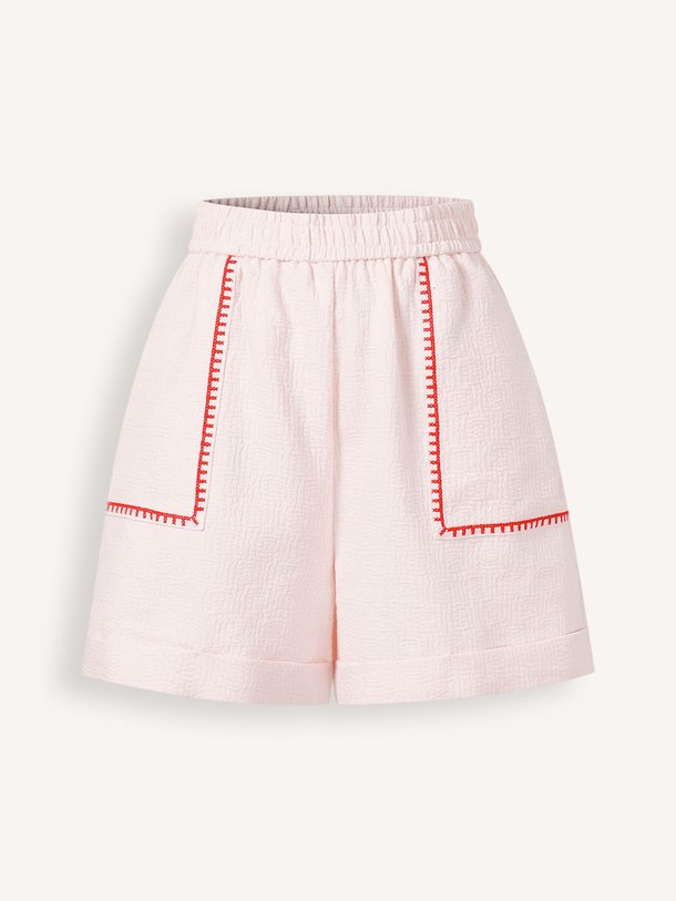 Ontdek de Celestea organic cotton short van Frnch in de kleur Lichtroze bij Orangebag. Op werkdagen voor 21:45 besteld, morgen in huis.