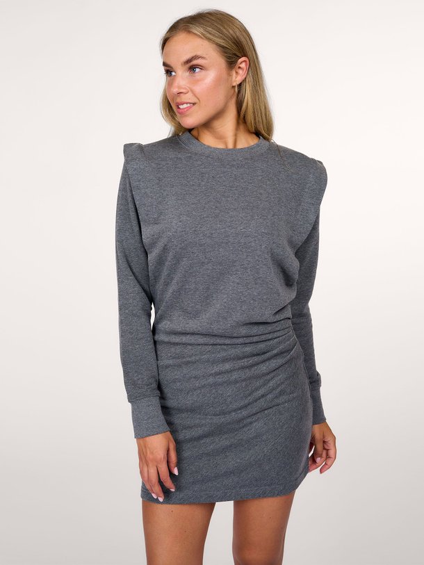 Ontdek de Abadell katoenmix sweat jurk van Second Female in de kleur grijs bij Orangebag. Op werkdagen voor 21:45 besteld, morgen in huis.