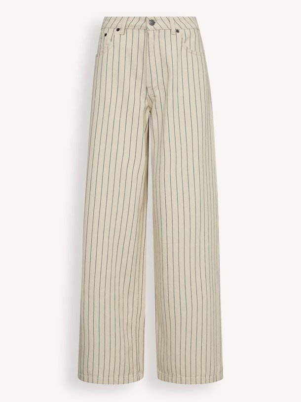 Ontdek de Light Pin high waist wide leg jeans van Co'Couture in de kleur beige bij Orangebag. Op werkdagen voor 21:45 besteld, morgen in huis.