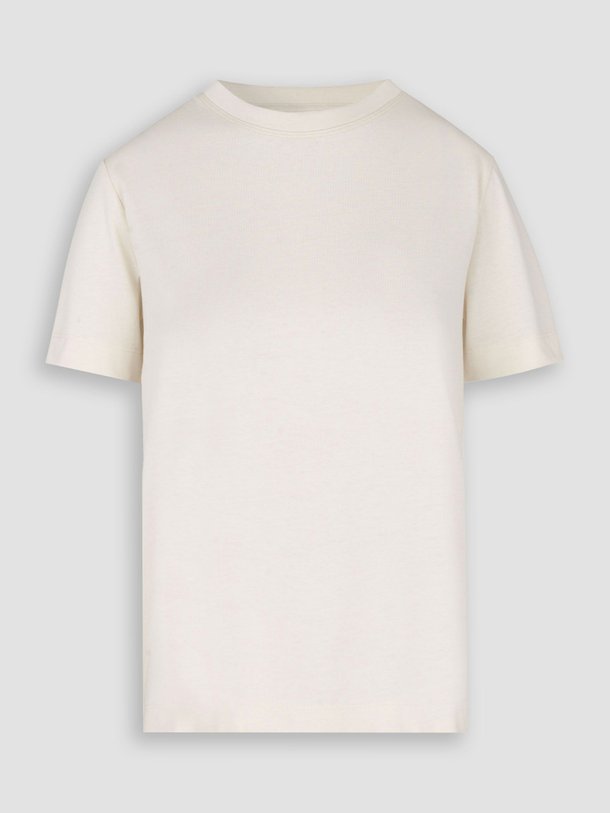 Ontdek de Camino organic cotton T-shirt van Samsoe Samsoe in de kleur ecru bij Orangebag. Op werkdagen voor 21:45 besteld, morgen in huis.