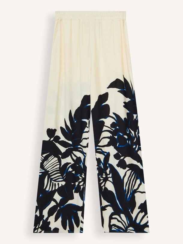 Ontdek de Demeris viscose/linnenmix broek van La Fee Maraboutee in de kleur Ecru bij Orangebag. Op werkdagen voor 21:45 besteld, morgen in huis.