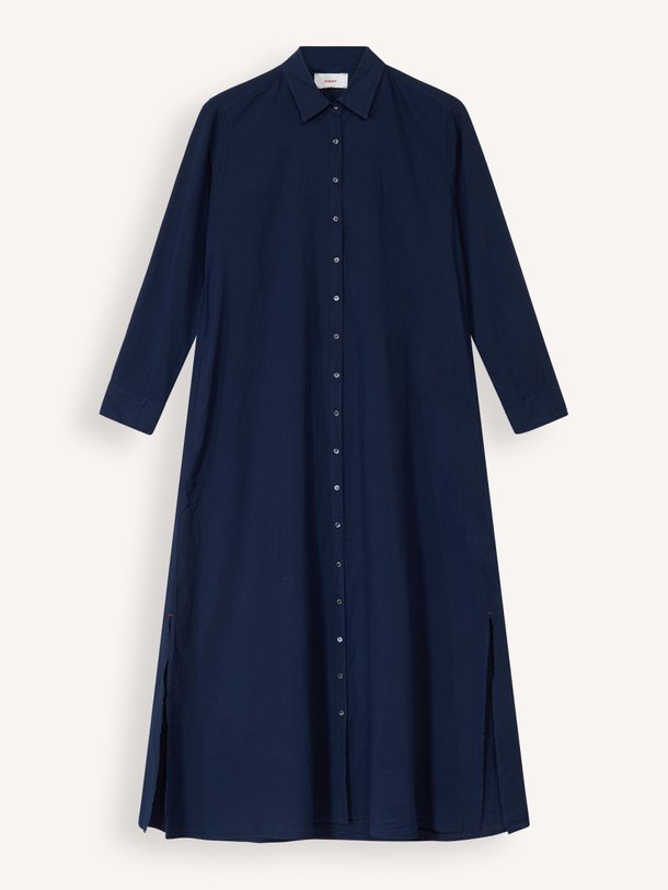 Xirena Boden - Katoenen Doorknoopjurk - Donkerblauw Ontdek de Boden katoenen doorknoopjurk van Xirena in de kleur donkerblauw bij Orangebag. Op werkdagen voor 21:45 besteld, morgen in huis.