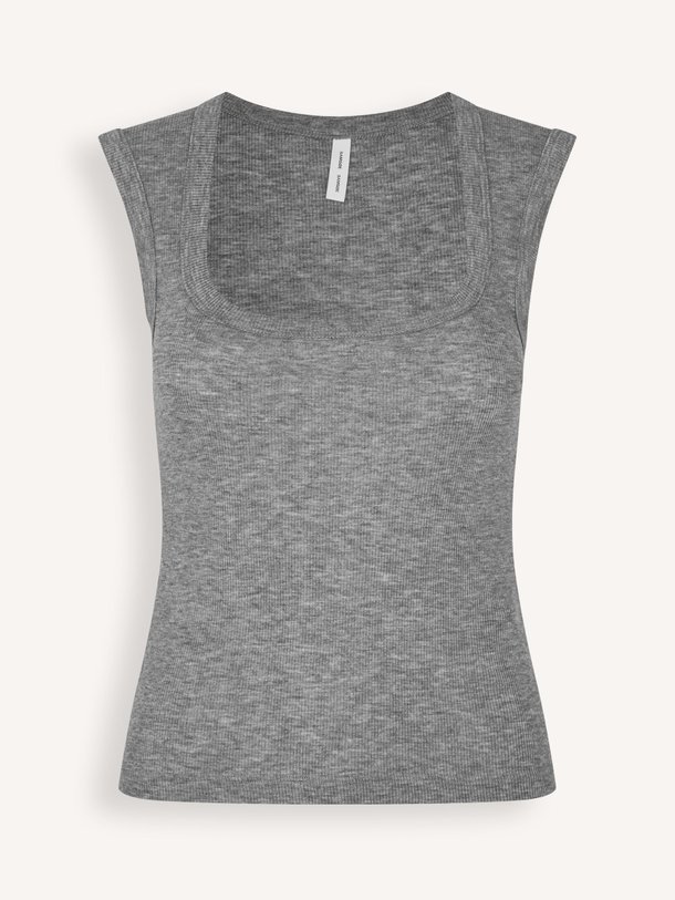 Ontdek de Sadou lyocell/wolmix tanktop van Samsoe Samsoe in de kleur Grijs bij Orangebag. Op werkdagen voor 21:45 besteld, morgen in huis.