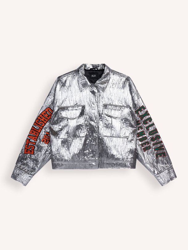 Ontdek de Geweven metallic jack van Alix The Label bij Orangebag. Op werkdagen voor 21:45 besteld, morgen in huis.