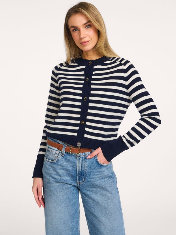 Ontdek de Gretel merino wol gestreept vest van Vanessa Bruno in de kleur Donkerblauw bij Orangebag. Op werkdagen voor 21:45 besteld, morgen in huis.