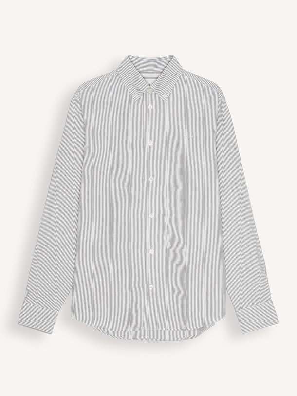 Ontdek de Colby organic cotton gestreept overhemd van NN.07 in de kleur olijfgroen bij Orangebag. Op werkdagen voor 21:45 besteld, morgen in huis.