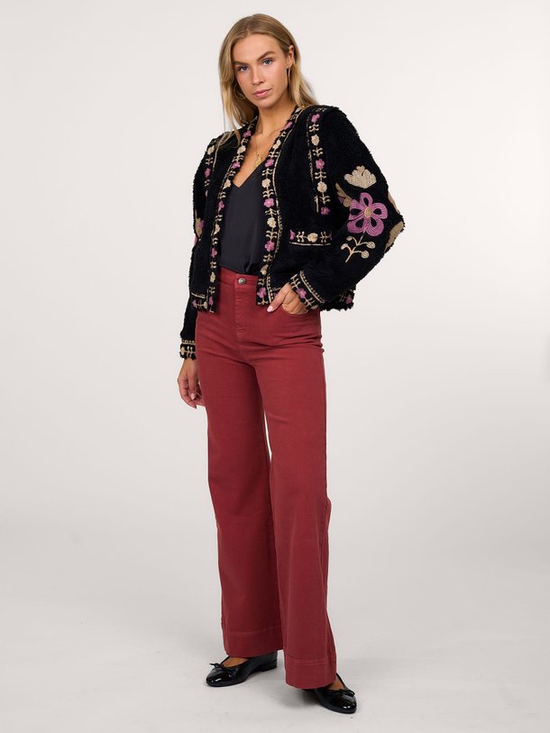 Ontdek de Underground high waist loose fit jeans van Louizon in de kleur rood bij Orangebag. Op werkdagen voor 21:45 besteld, morgen in huis.