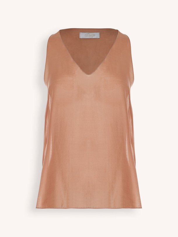 Ontdek de Luster lyocellmix top van Devotion in de kleur Oud roze bij Orangebag. Op werkdagen voor 21:45 besteld, morgen in huis.