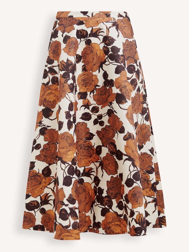 Ontdek de Julio geweven A-lijn rok met print van Essentiel Antwerp in de kleur Bruin bij Orangebag. Op werkdagen voor 21:45 besteld, morgen in huis.