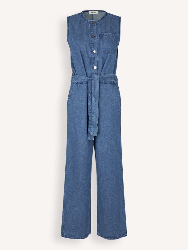 Ontdek de Minni denim jumpsuit van Modstrom in de kleur blauw bij Orangebag. Op werkdagen voor 21:45 besteld, morgen in huis.