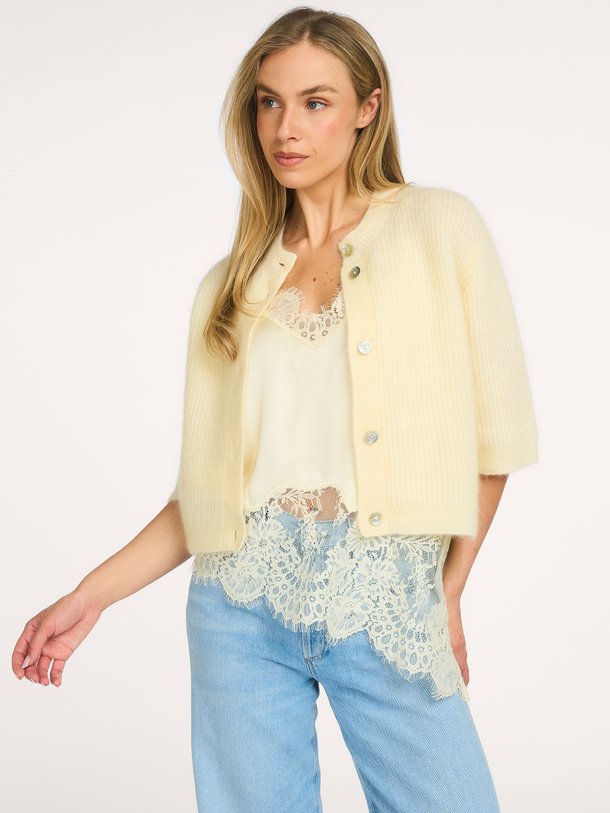 Ontdek de Andrea Knit Rib Cardigan van Second Female bij Orangebag. Op werkdagen voor 21:45 besteld, morgen in huis.