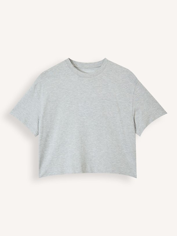 Ontdek de M003 Viscosemix gemêleerd T-shirt van Majestic Filatures in de kleur Lichtgrijs bij Orangebag. Op werkdagen voor 21:45 besteld, morgen in huis.